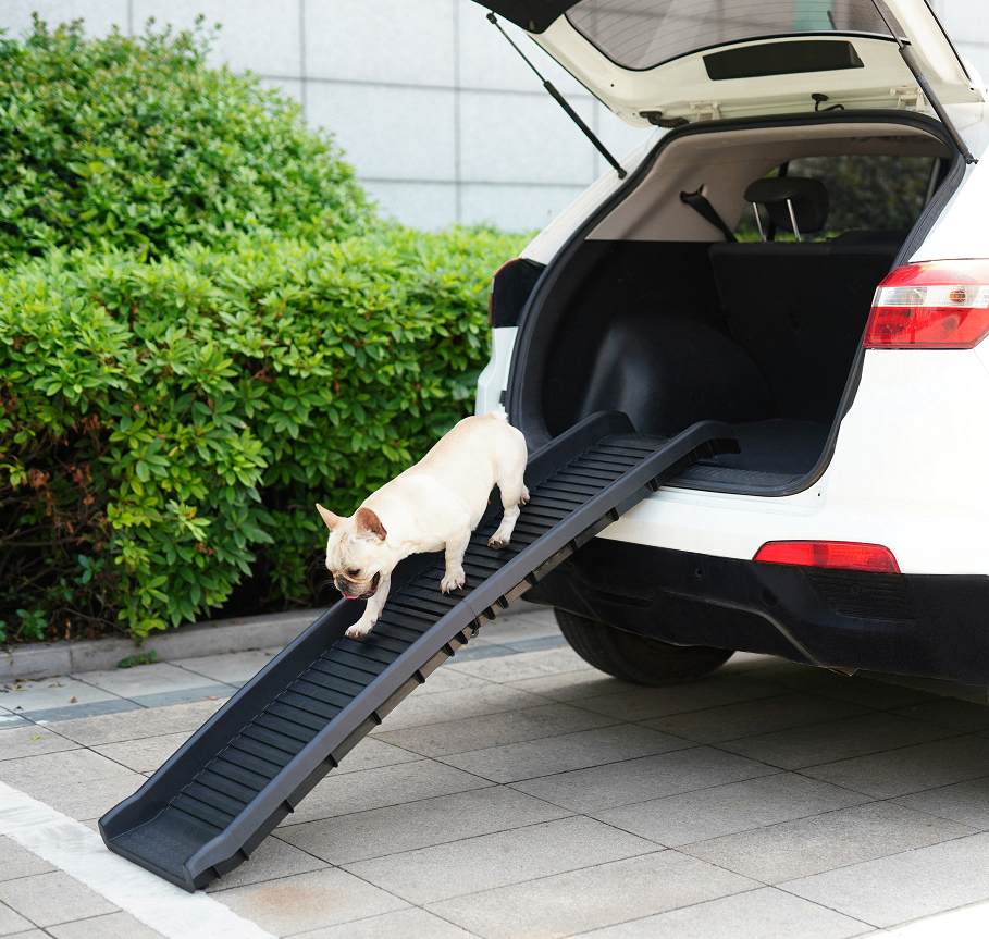 Folding Non-Slip Pet Ramp Ladder for Dogs & Cats