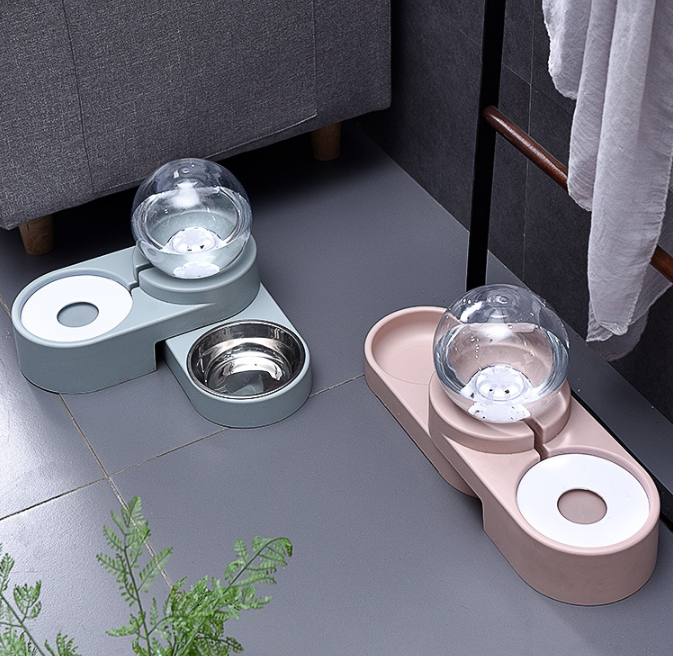 Automatic Pet Water Bowl — Self-Filling Drinking Dispenser