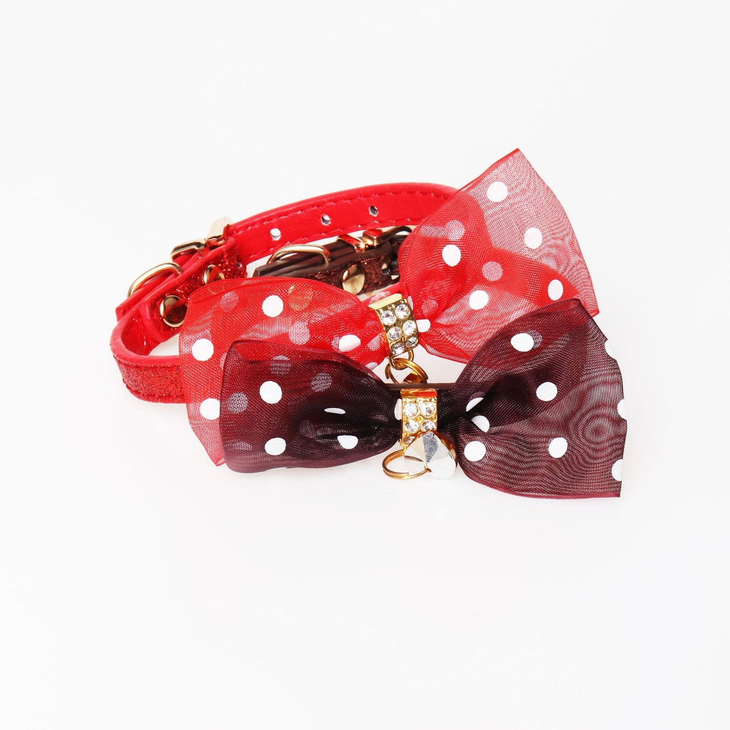 Bright Red Dog Collar — Lightweight & Visible Everyday Collar