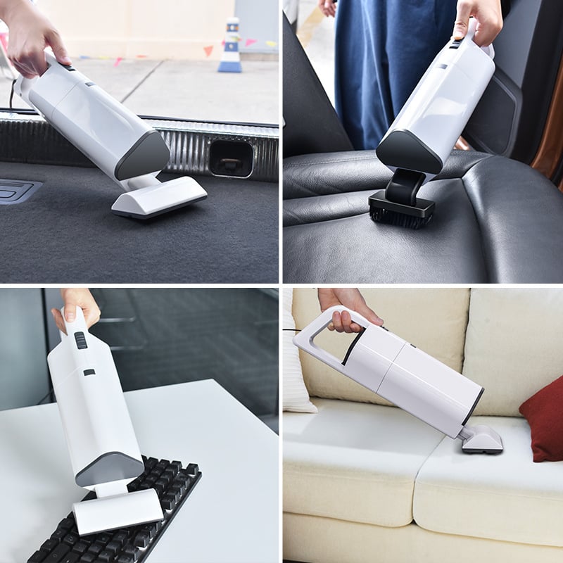 Wireless Rechargeable Handheld Vacuum Cleaner — Cordless & Corded Options