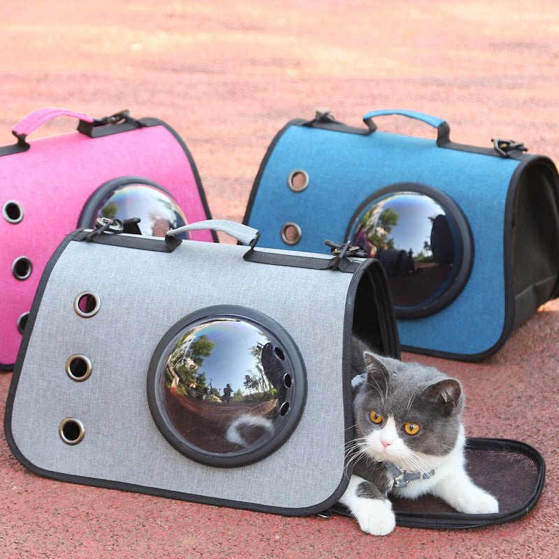 Foldable Breathable Cat Backpack Carrier