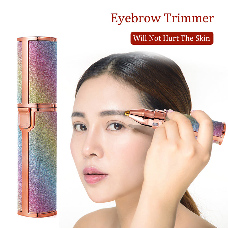Rechargeable Women's Eyebrow Trimmer & Hair Remover