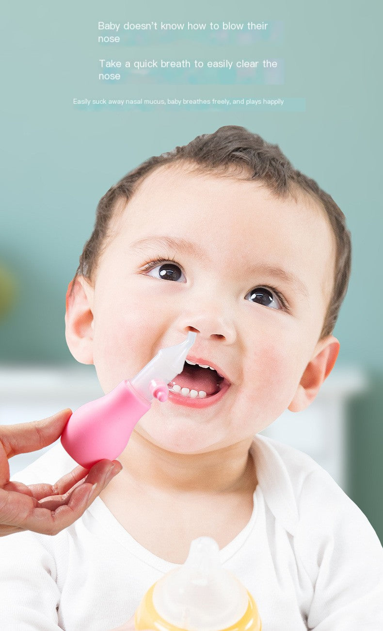 Baby Nasal Aspirator — Gentle Booger Sucker for Newborns