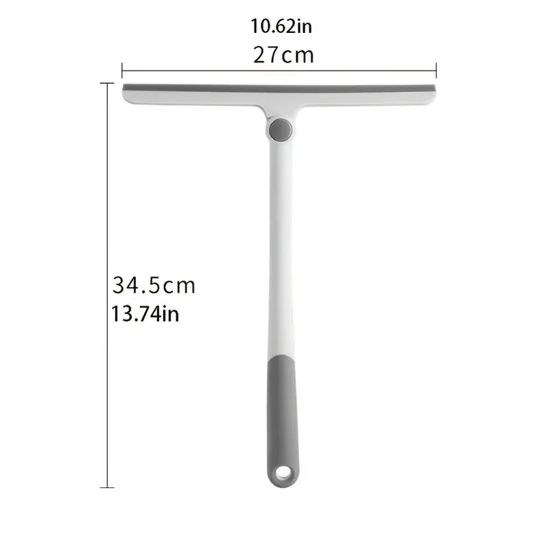 Long-Handle Shower Squeegee for Glass & Tile