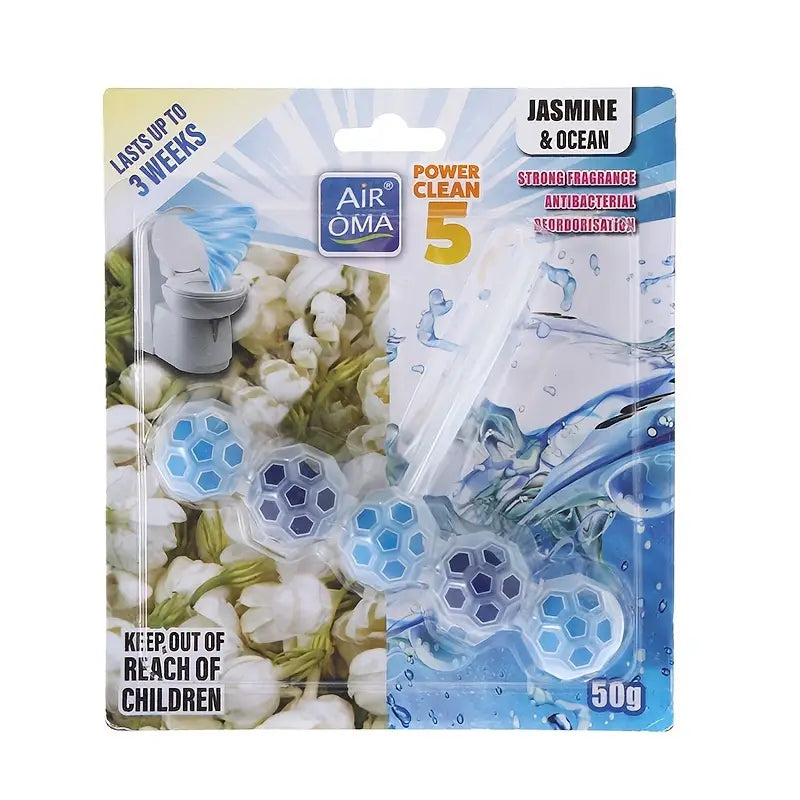 Aromatic Flower Toilet Air Freshener Cleaning Ball