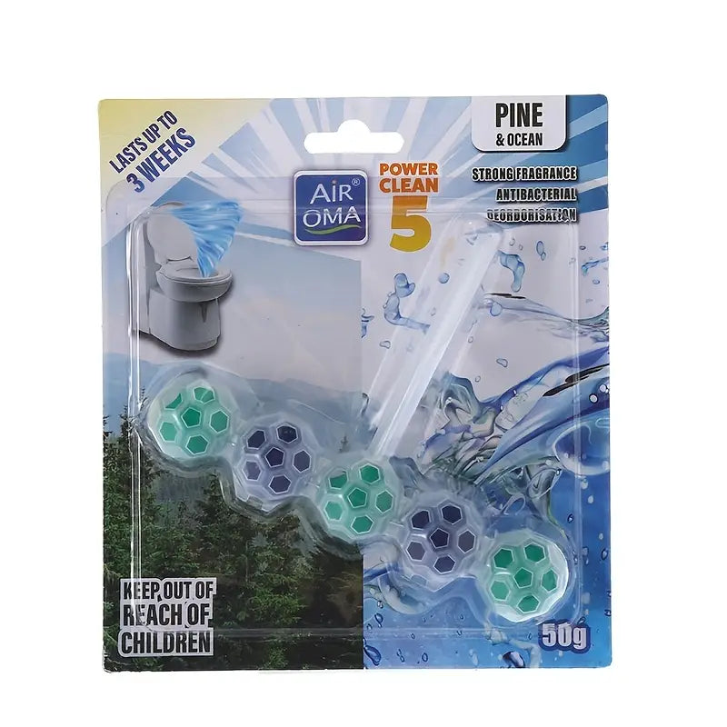 Aromatic Flower Toilet Air Freshener Cleaning Ball