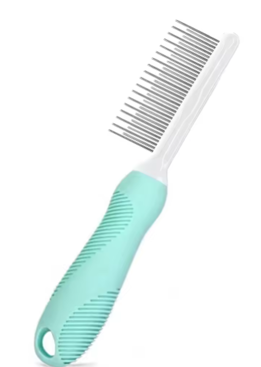 Pet Fur Detangling Needle Comb — Grooming Comb for Cats & Dogs