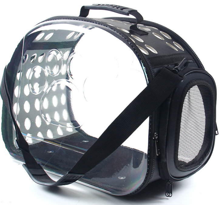 Transparent Pet Backpack Carrier for Cats & Small Dogs