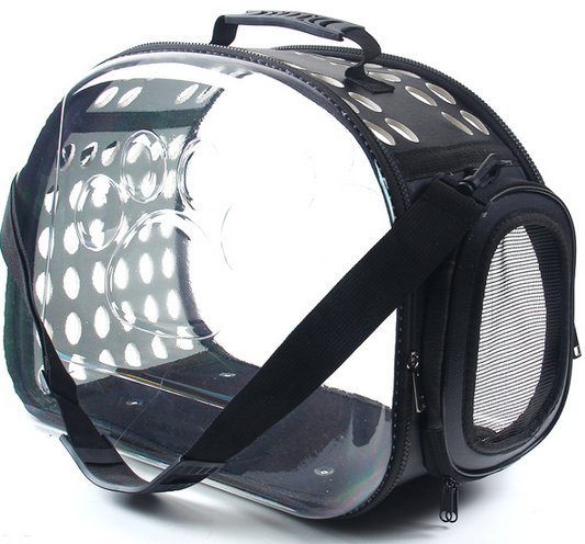 Transparent Pet Backpack Carrier for Cats & Small Dogs