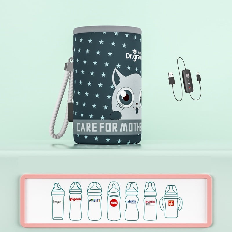 Portable USB Baby Bottle Warmer Bag