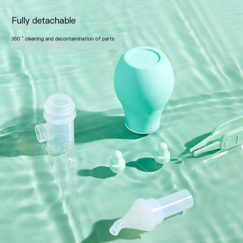 Baby Nasal Aspirator — Gentle Booger Sucker for Newborns