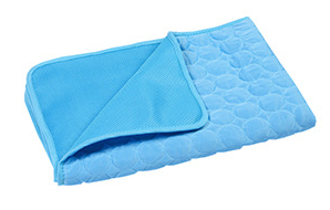 Cooling Ice Silk Pet Mat — Summer Sleeping Pad for Dogs & Cats