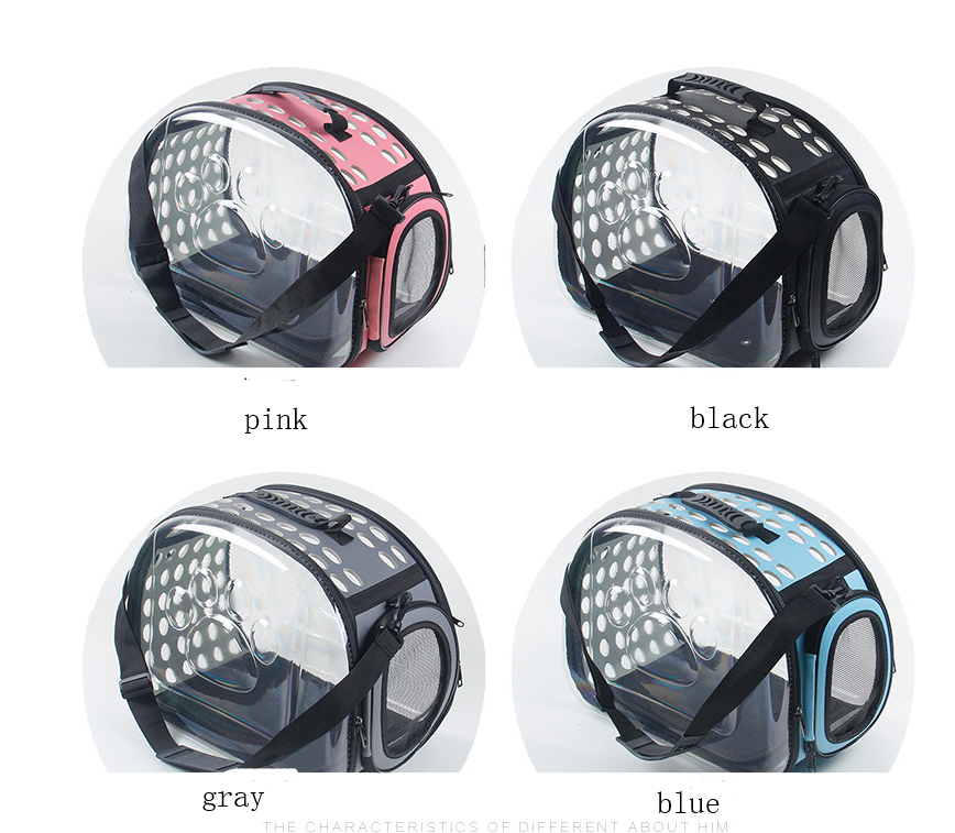 Transparent Pet Backpack Carrier for Cats & Small Dogs