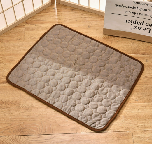 Cooling Ice Silk Pet Mat — Summer Sleeping Pad for Dogs & Cats