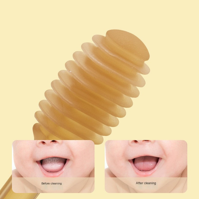 Silicone Baby Toothbrush & Tongue Cleaner Set