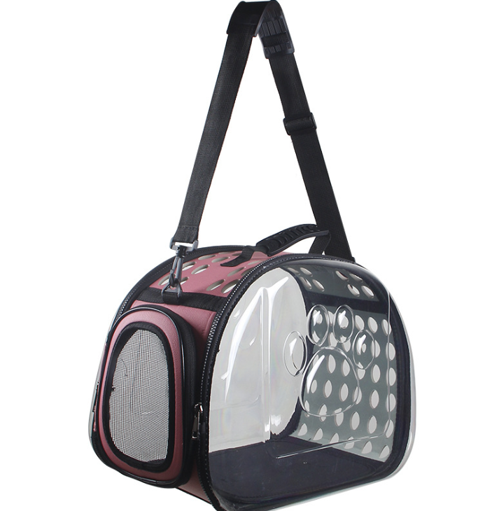 Transparent Pet Backpack Carrier for Cats & Small Dogs