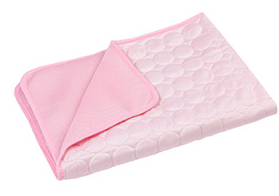 Cooling Ice Silk Pet Mat — Summer Sleeping Pad for Dogs & Cats