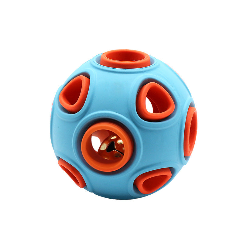 Glow-in-the-Dark Sound Dog Toy Ball — Interactive Chew Toy