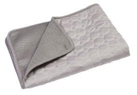 Cooling Ice Silk Pet Mat — Summer Sleeping Pad for Dogs & Cats