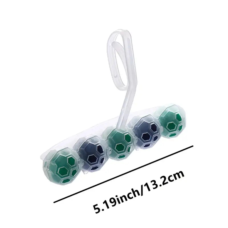 Aromatic Flower Toilet Air Freshener Cleaning Ball