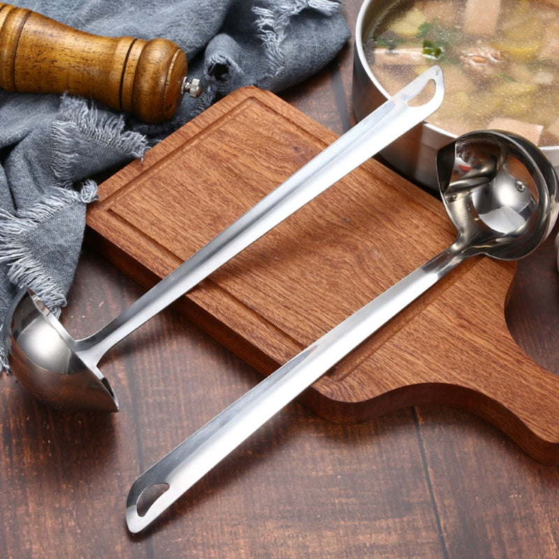 Stainless Culinary Oil-Separating Spoon