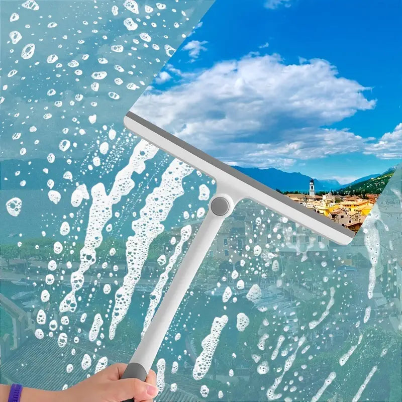 Long-Handle Shower Squeegee for Glass & Tile