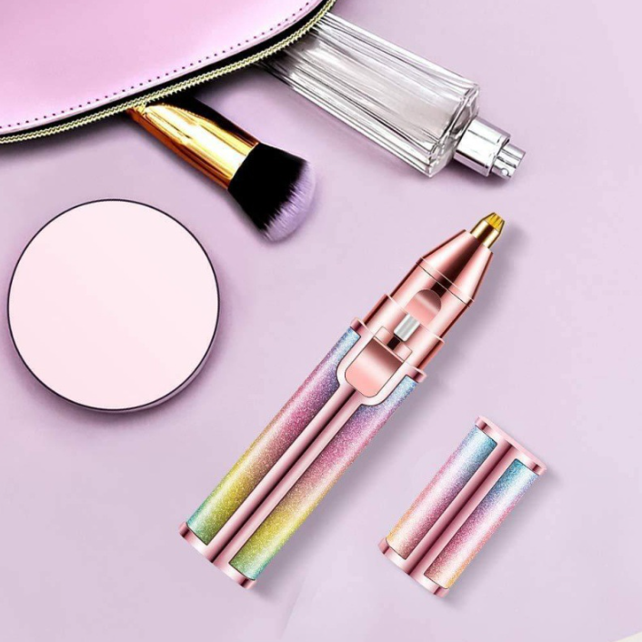 Rechargeable Women's Eyebrow Trimmer & Hair Remover