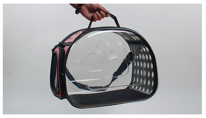 Transparent Pet Backpack Carrier for Cats & Small Dogs