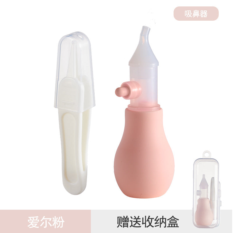 Baby Nasal Aspirator — Gentle Booger Sucker for Newborns