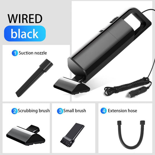 Wireless Rechargeable Handheld Vacuum Cleaner — Cordless & Corded Options