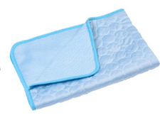 Cooling Ice Silk Pet Mat — Summer Sleeping Pad for Dogs & Cats