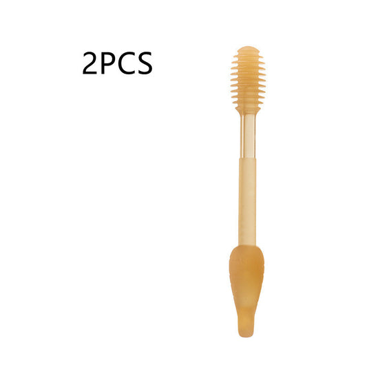 Silicone Baby Toothbrush & Tongue Cleaner Set