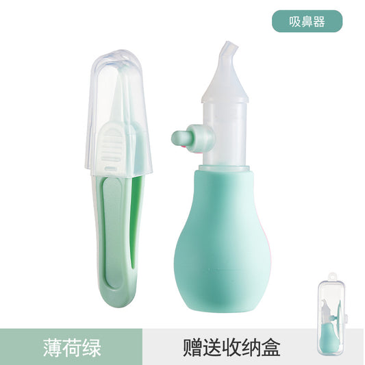 Baby Nasal Aspirator — Gentle Booger Sucker for Newborns