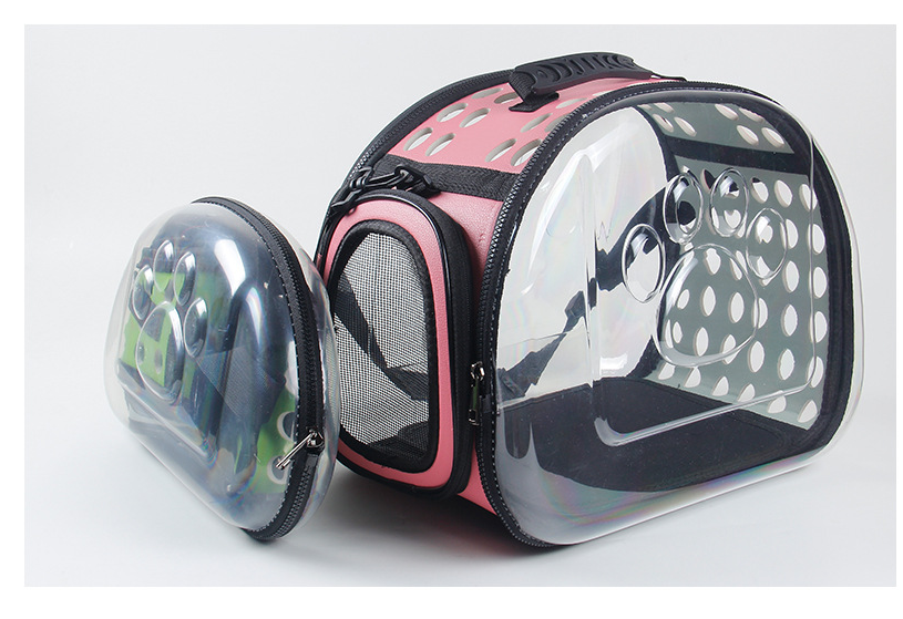 Transparent Pet Backpack Carrier for Cats & Small Dogs